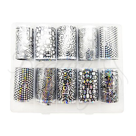 Imagen de Decoracion de Uñas papel foil Beauty Style 2464986 x10 u