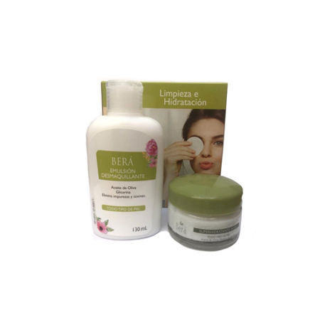 Imagen de Set Bera Crema Hidratante + Emulsion Desmaquillante