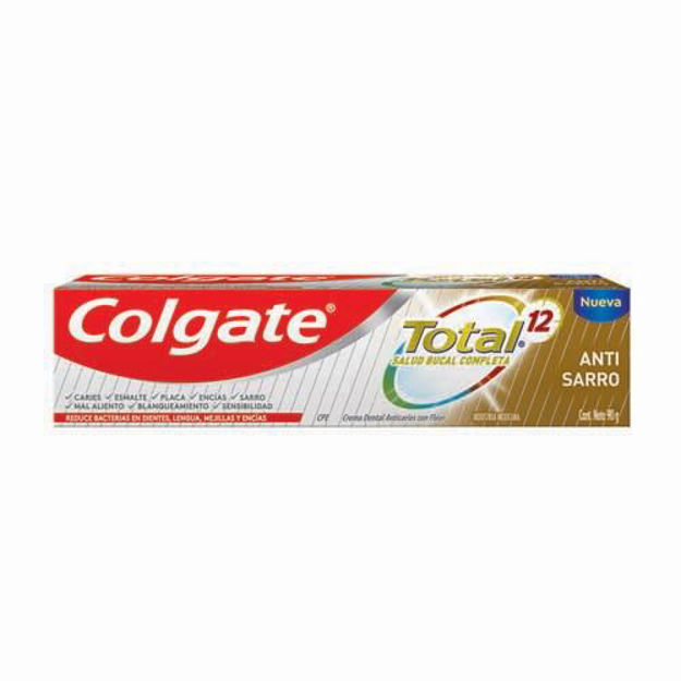 Imagen de Crema Dental Colgate Total 12 Anti Sarro 90 g