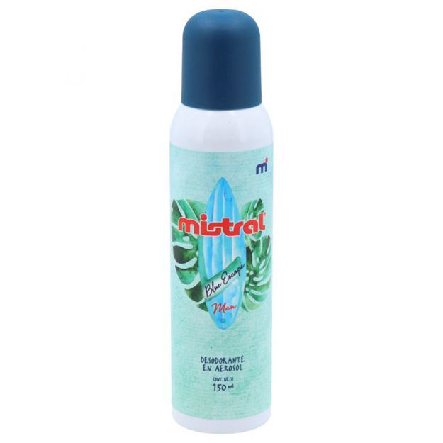 Imagen de Desodorante En Aerosol Mistral Blue Escape 150 ml