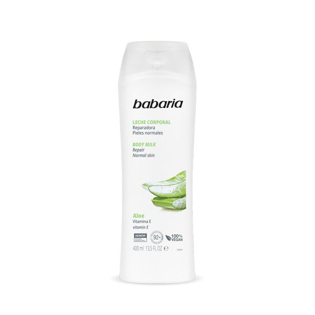 Imagen de Leche Corporal Babaria Body Milk Aloe 400 ml