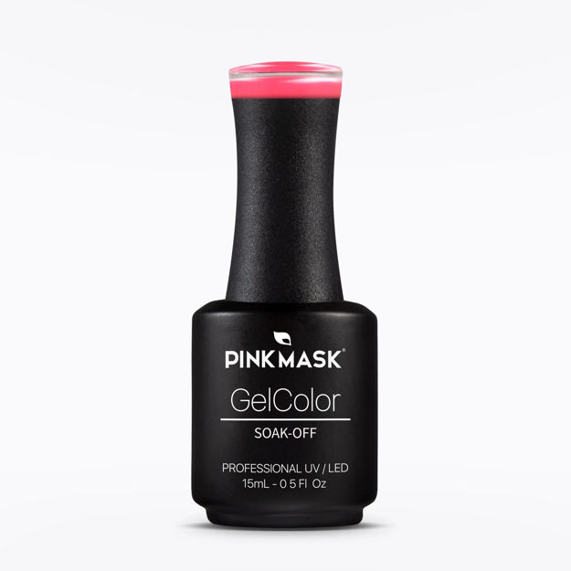 Imagen de Esmalte Semipermanente Pink Mask Gel Color Sunset Boulevard