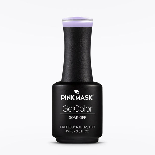 Imagen de Esmalte Semipermanente Pink Mask Gel Color Delilah