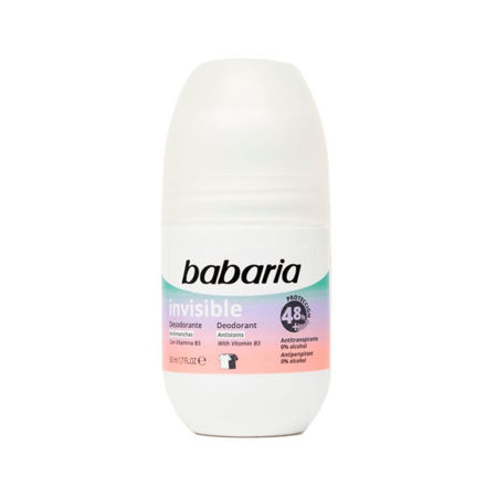 Imagen de Desodorante Antitranspirante Invisible Babaria Roll On 50 ml