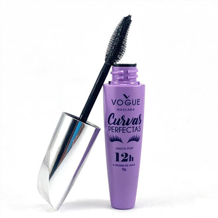 Imagen de Máscara de Pestañas Vogue Curvas Perfectas Waterproof Negra