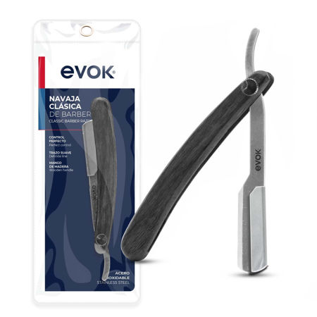Imagen de Navaja Clasica de Barbero Evok SR-3