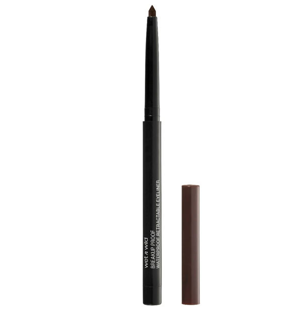 Imagen de Delineador Retractil Wet N Wild Breakup Proof Black Brown