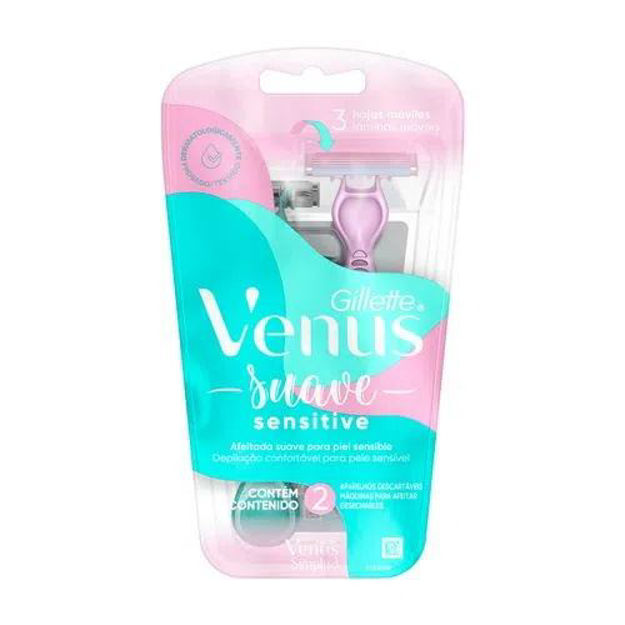 Imagen de Afeitadora Venus Simply3 Sensitive x2 Unidades