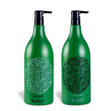 Imagen de Pack Aqua Thermal Pro Brushing Shampoo + Mascara 1500 ml