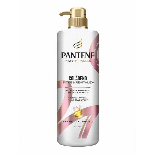 Imagen de Shampoo Pantene 510 ml Colageno Nutre y Revitaliza