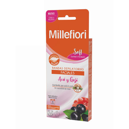 Imagen de Bandas Depilatorias Faciales Millefiori Soft x16
