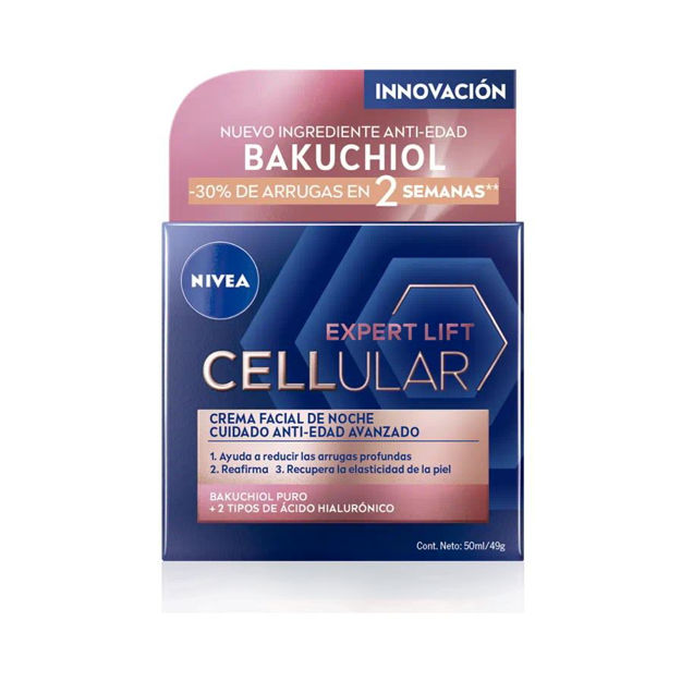 Imagen de Crema Facial de Noche Nivea Cellular Expert Lift 50 ml