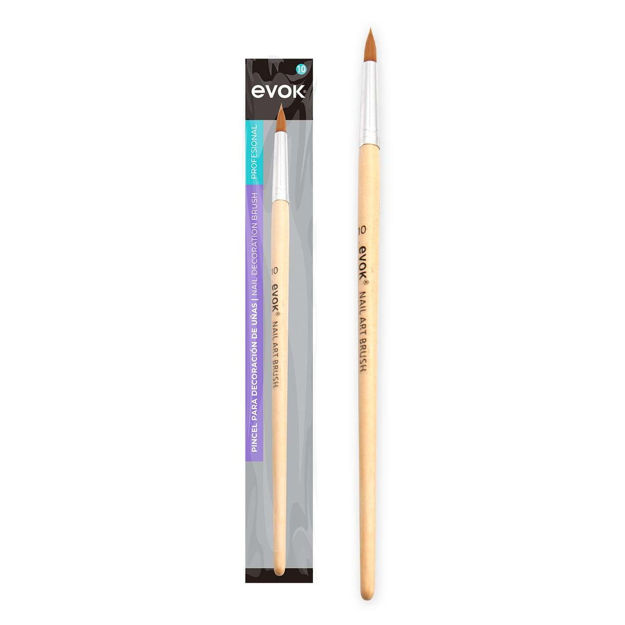 Imagen de Pincel para Decoracion de Uñas Evok