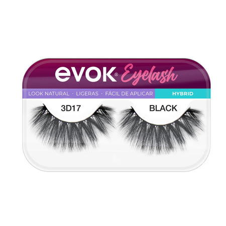 Imagen de Pestañas Postizas Evok 3D17 Black