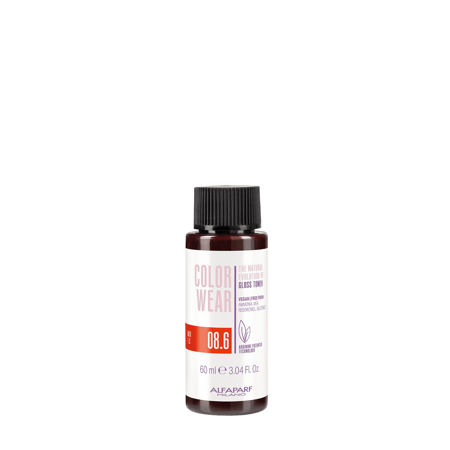 Imagen de Matizador Alfaparf Color Wear Gloss Toner 60 ml N°08.6