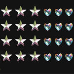 Imagen de Stickers Fantasia para Rostro Baiding