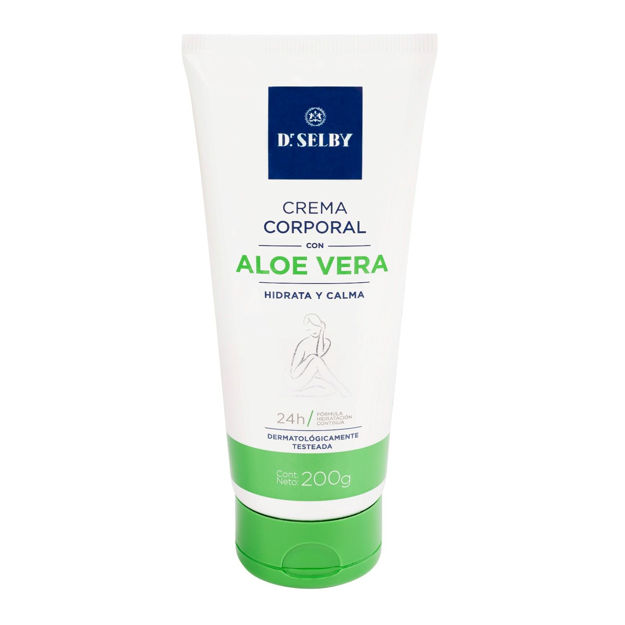 Imagen de Crema Corporal Dr. Selby con Aloe Vera 200 g