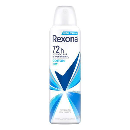 Imagen de Desodorante Spray Rexona 150 ml Cotton Dry