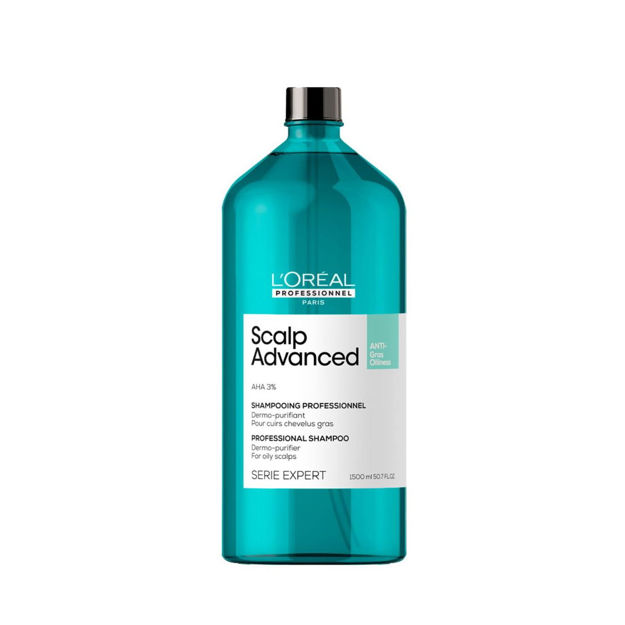 Imagen de Shampoo Anti Oleosidad Scalp Advanced Loreal Pro 1500 ml