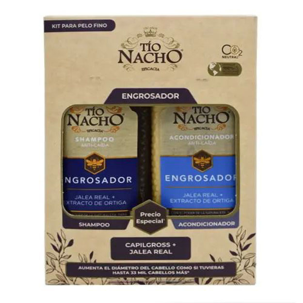 Imagen de Pack Tio Nacho Engrosador Shampoo 400 ml + Aco. 400 ml