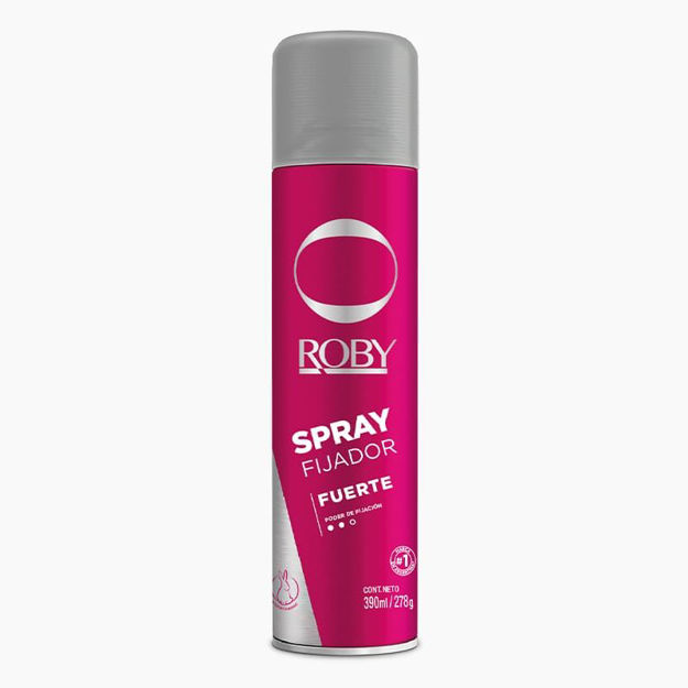 Imagen de Spray Fijador Fuerte Roby 390 ml