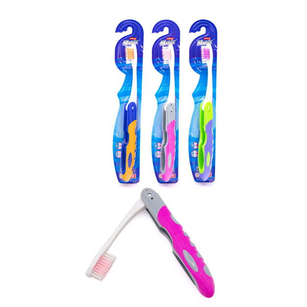 Imagen de Cepillo de Dientes Medio para Viaje Matrix