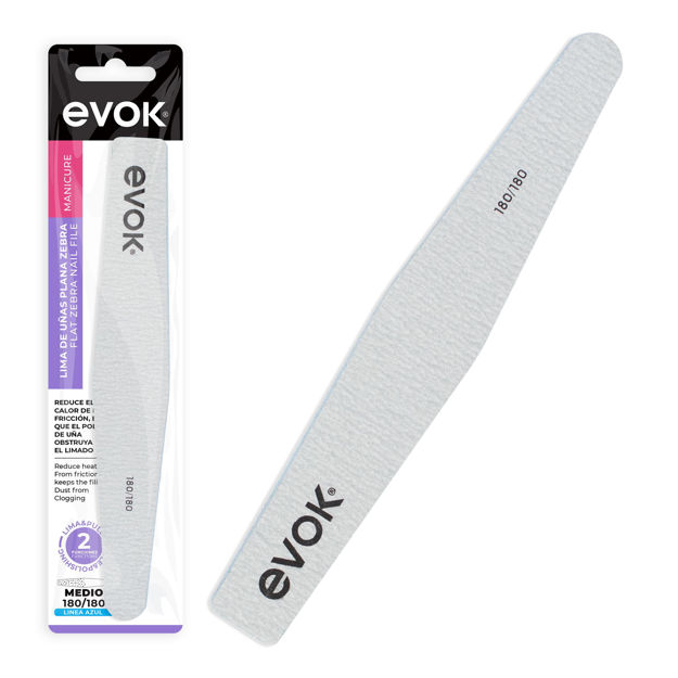 Imagen de Lima de Uñas Zebra Evok Diamante 180/180