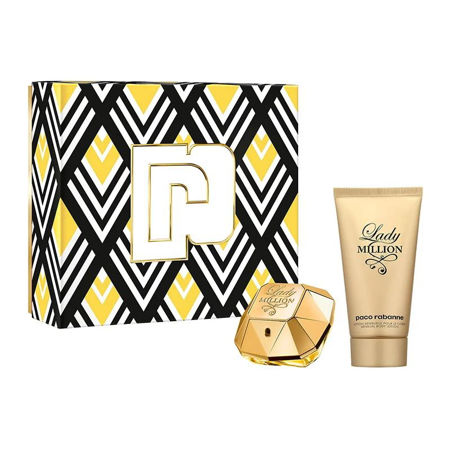 Imagen de Set Paco Rabanne Lady Million Women Edp 50 + Locion 75 ml