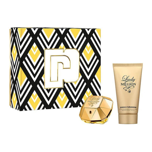 Imagen de Set Paco Rabanne Lady Million Women Edp 50 + Locion 75 ml