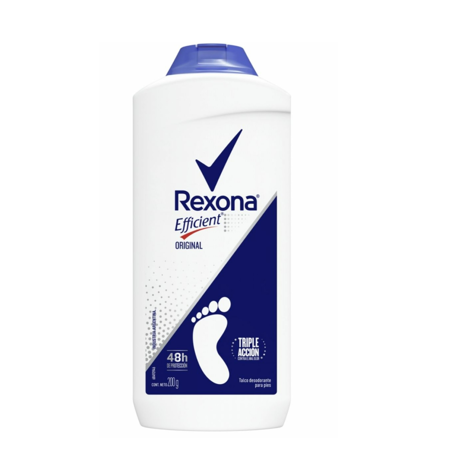 Imagen de Talco para Pie Rexona Efficient 200 gr Antibacterial