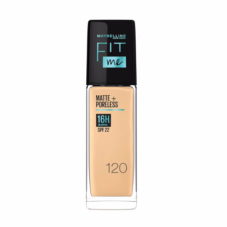Imagen de Base Maybelline Fit Me Matte + Poreless Nº120