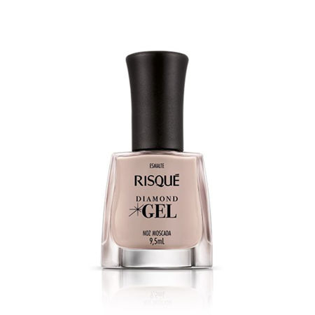 Imagen de Esmalte Risque Diamond Gel Noz Moscada