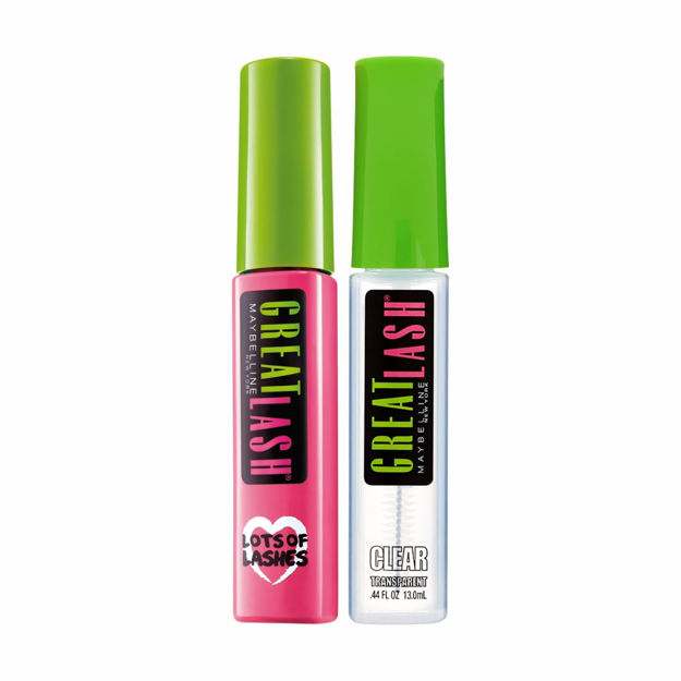 Imagen de Pack Mascara de Pestañas Maybelline Great Lash Clear + Black