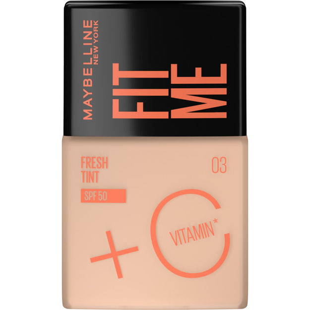 Imagen de Base Todo en 1 Maybelline Fit Me Fresh Tint Vitamina C N°03
