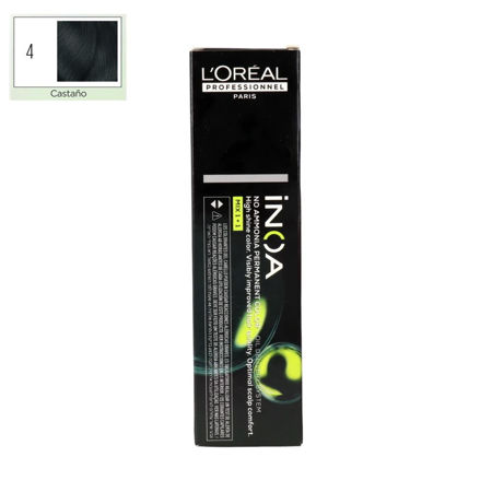 Imagen de Tinta Inoa Loreal Professionnel 60 gr N°4