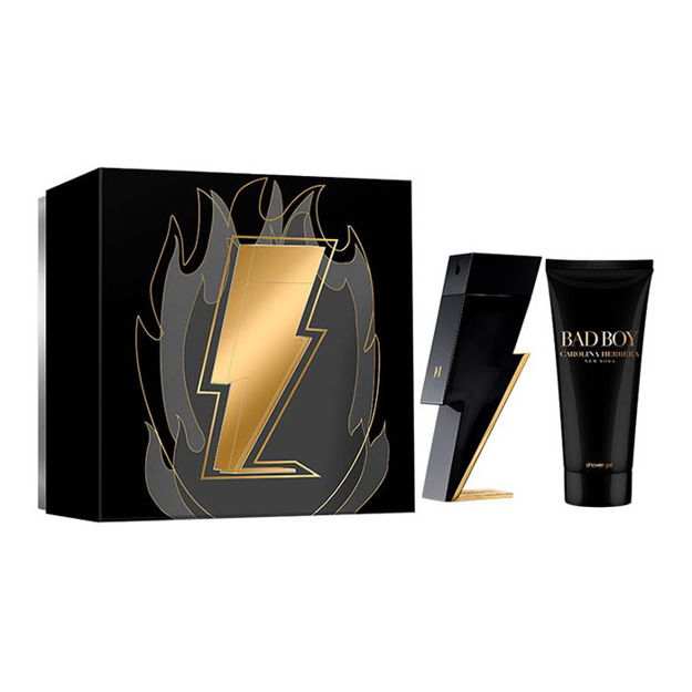 Imagen de Set Carolina Herrera Bad Boy Men Edt 50 ml + Gel de Ducha