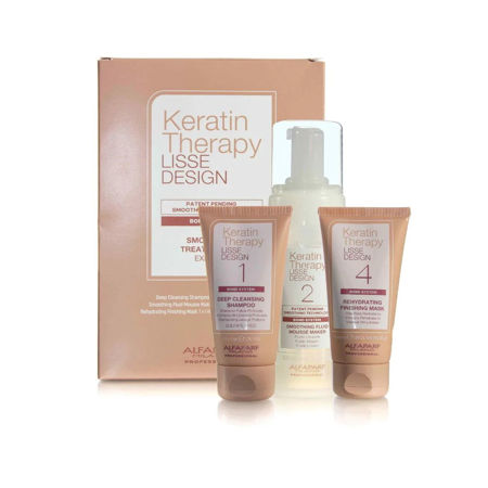 Imagen de Kit Express Alfaparf Keratin Therapy Lisse Design