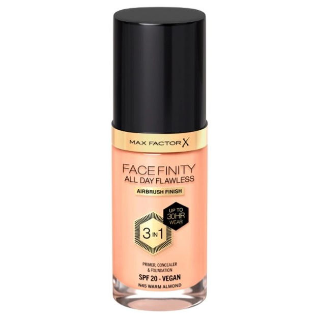 Imagen de Base Max Factor Facefinity 3 in 1 N45 Warm Almond