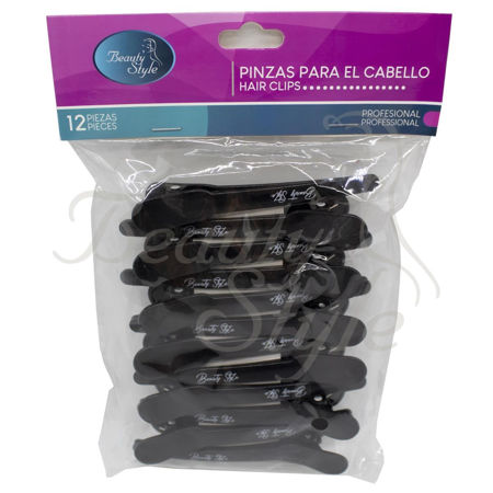 Imagen de Pinza para Cabello Negra Beauty Style 1 unidad