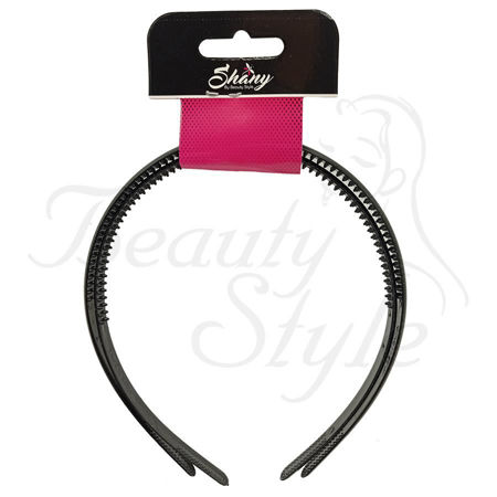Imagen de Tiara Negra Beauty Style 2 unidades