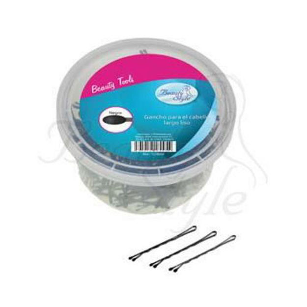 Imagen de Ganchos para Cabello Negro Beauty Style 300 unidades