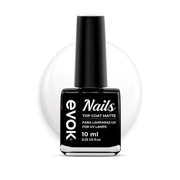 Imagen de Top Coat Matte Evok Transparante