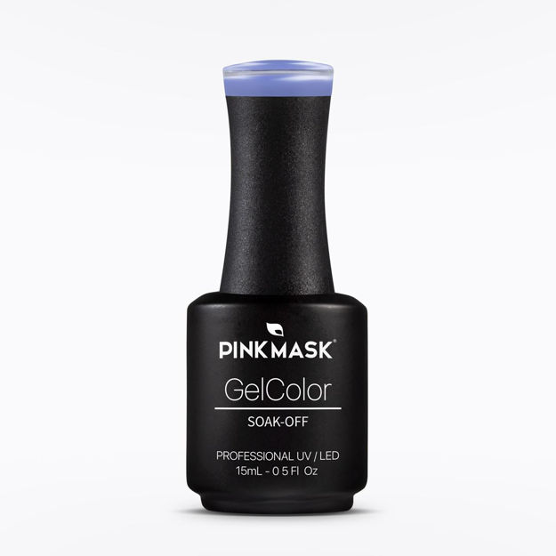 Imagen de Esmalte Semipermanente Pink Mask Gel Color Blueberry Pie