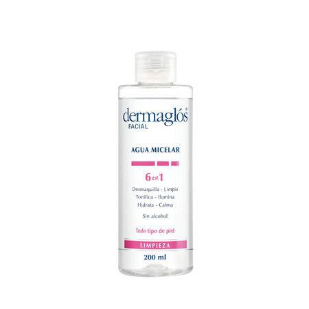 Imagen de Agua Micelar 6 en 1 Dermaglos 200 ml