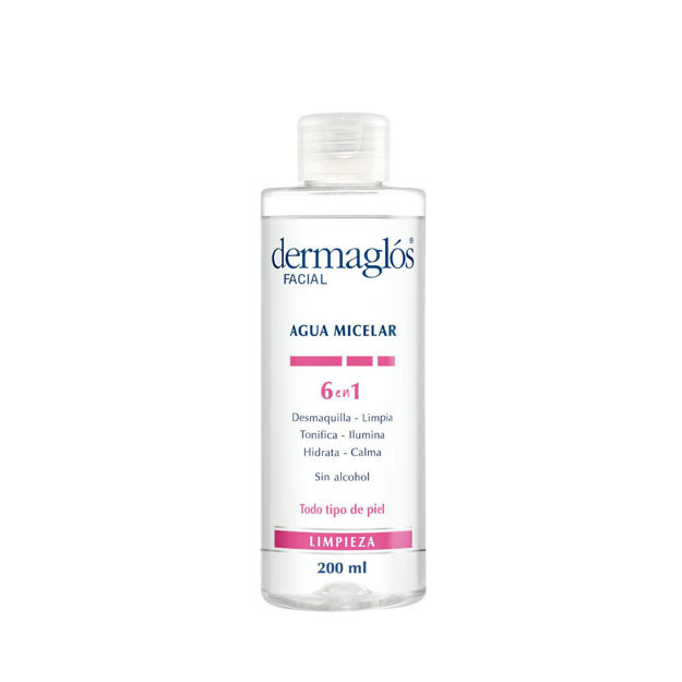 Imagen de Agua Micelar 6 en 1 Dermaglos 200 ml