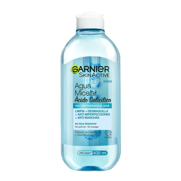 Imagen de Agua Micelar Garnier Acido Salicílico 400 ml