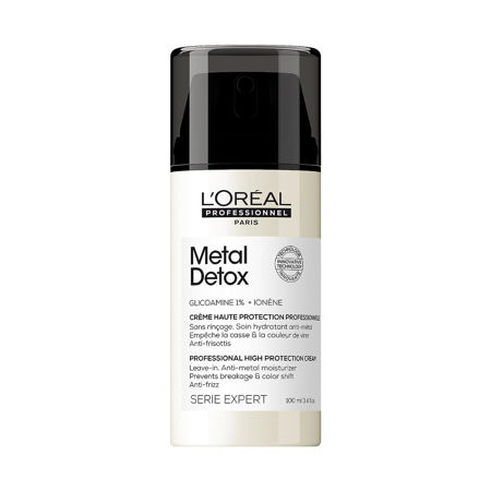 Imagen de Crema Leave In Alta Proteccion Metal Detox Loreal Pro 100 ml