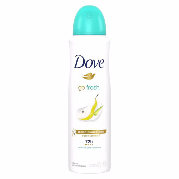 Imagen de Desodorante Spray Dove 150 ml Go Fresh Pera y Aloe Vera