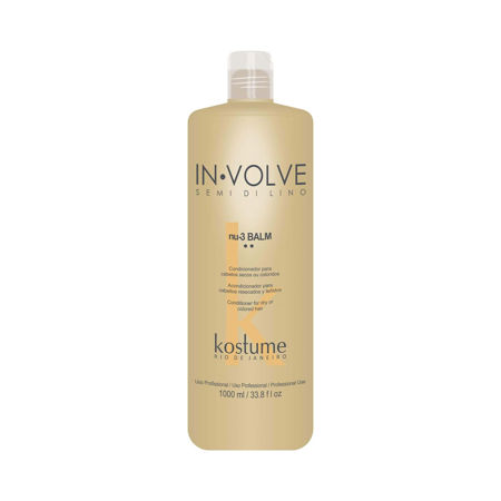 Imagen de Bálsamo Reparación InVolve Semi di Lino Kostume 1000 ml