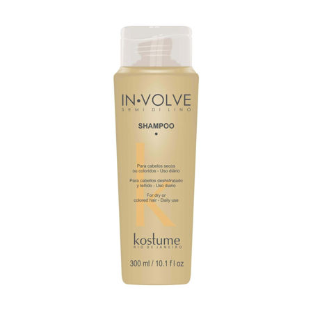 Imagen de Shampoo Reparación InVolve Semi di Lino Kostume 300 ml